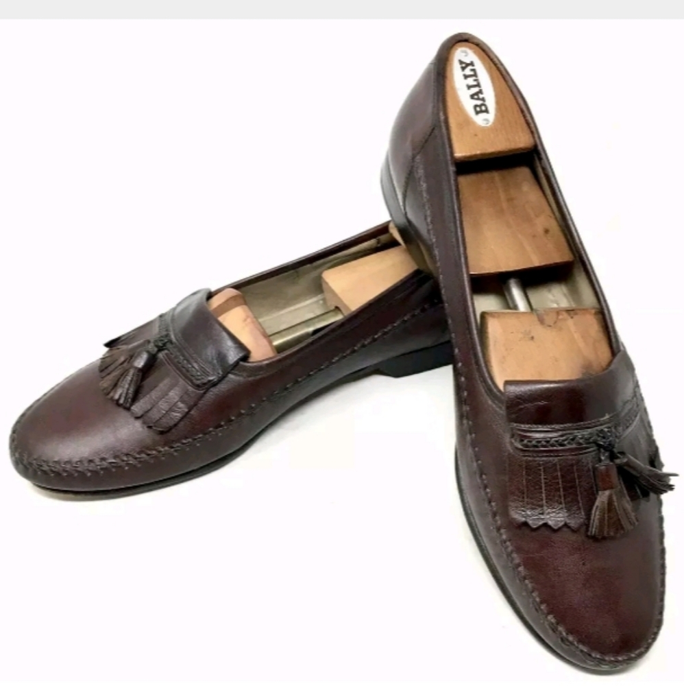 Johnston Murphy Men's Shoes Brown Leather 11 - Picture 8 of 8